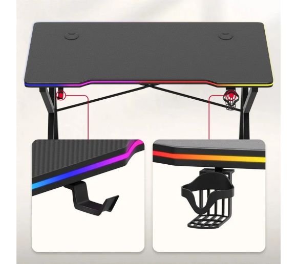 Huzaro - Hero 1.7 RGB Crni Gaming sto_4