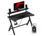 Huzaro - Hero 1.9 Crni RGB Gaming sto 120x60cm_small_0