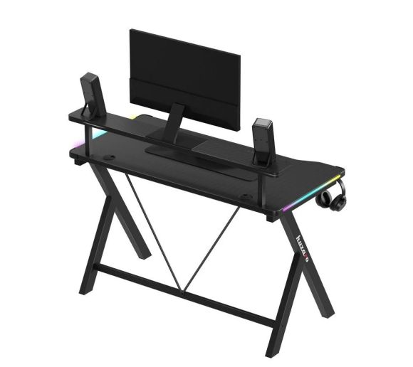 Huzaro - Hero 1.9 Crni RGB Gaming sto 120x60cm_5