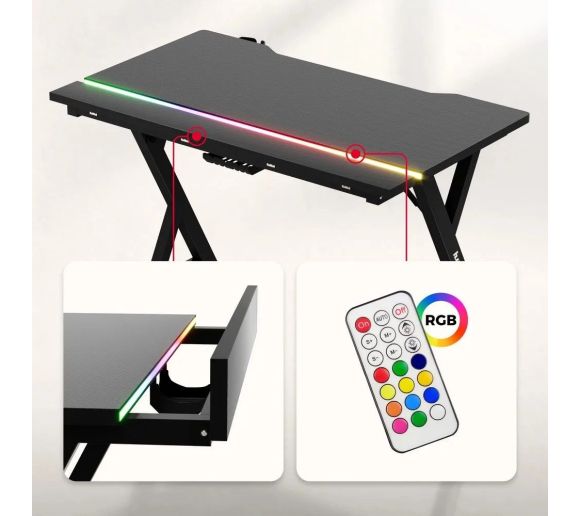 Huzaro - Hero 2.4 Crni RGB Gaming sto_6