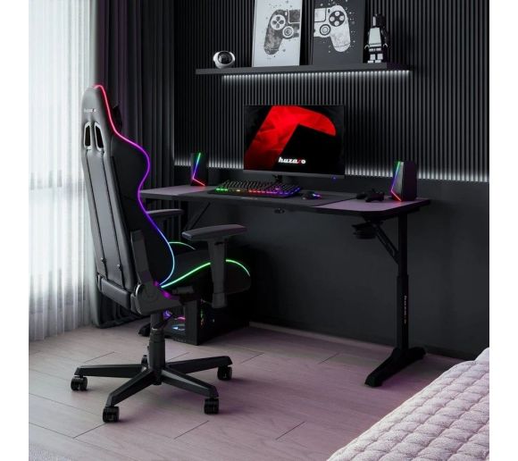 Huzaro - Hero 3.6 Crni Podesivi Gaming sto 140x60cm_1