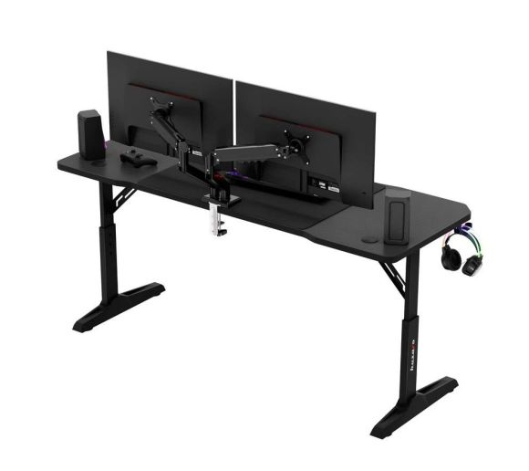 Huzaro - Hero 4.6 Crni Podesivi Gaming sto 160x60cm_1