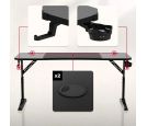 Huzaro - Hero 4.6 Crni Podesivi Gaming sto 160x60cm_small_5