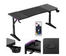 Huzaro - Hero 4.6 Crni RGB Podesivi Gaming sto 160x60cm_small_4