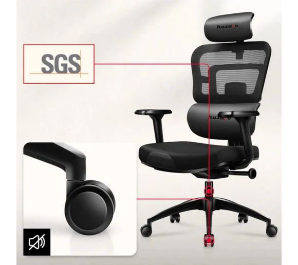 Huzaro - Combat 7.0 Crna Gaming stolica_6