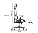 Huzaro - Combat 7.9 Crna Gaming stolica_small_2