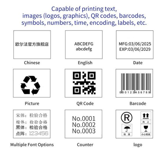 Binxin - TIJ printer Binxin 25.4mm kit_5