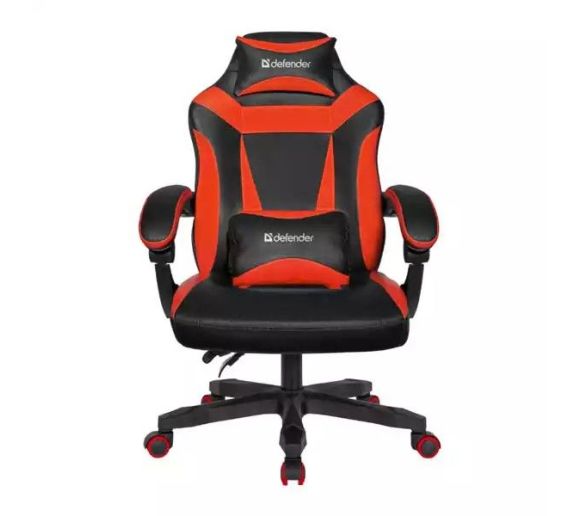 Defender - Gaming stolica Master eko koža do 140kg crveno crna_1