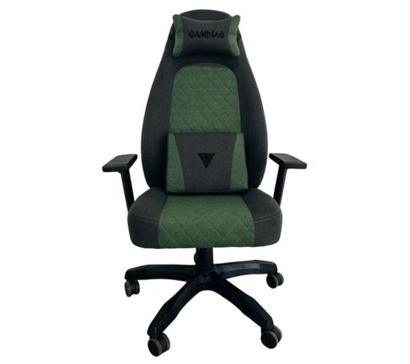 Gamdias - Gaming stolica Zelus E4 Weave sivo-zelena_2