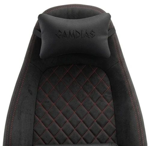Gamdias - Gaming stolica Zelus E4 Weave crna crveni vez_3