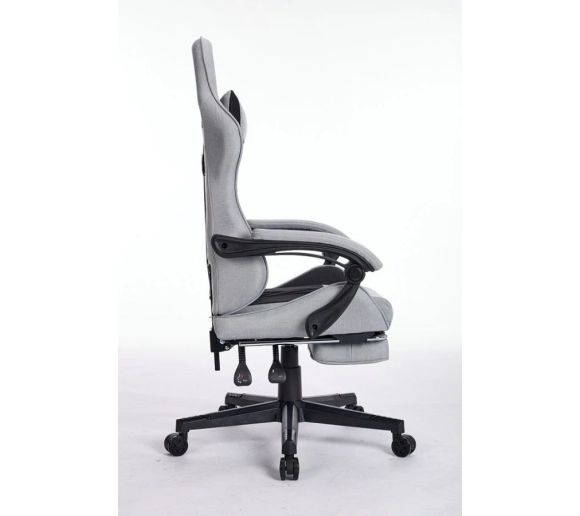 ePlayGame - Gaming stolica HC-4095 BG platno sivo crna_1
