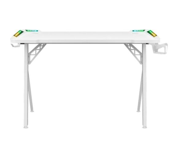 Defender - Gaming sto Infinity 75x120x60 x 15mm backlight držač za čase beli_1