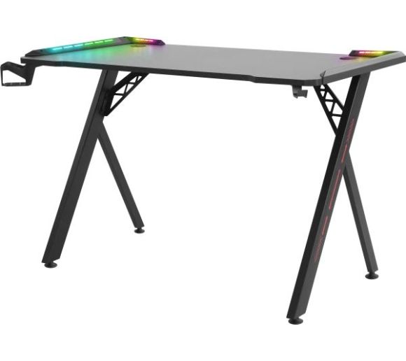 Defender - Gaming sto Extreme 75x110x60 x 15mm backlight držač za čase crni_1