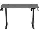 Defender - Gaming sto Saturn 100x60cm x 15mm električni podizač držač za čase crni_small_2