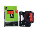 PUTY - Kompatibilna DYMO traka DM1 45017 12mm x 7m crno na crveno_small_0