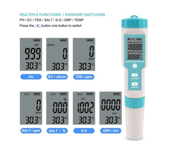 NOYAFA - Noyafa C-600 tester 7-u-1 kvaliteta vode_1