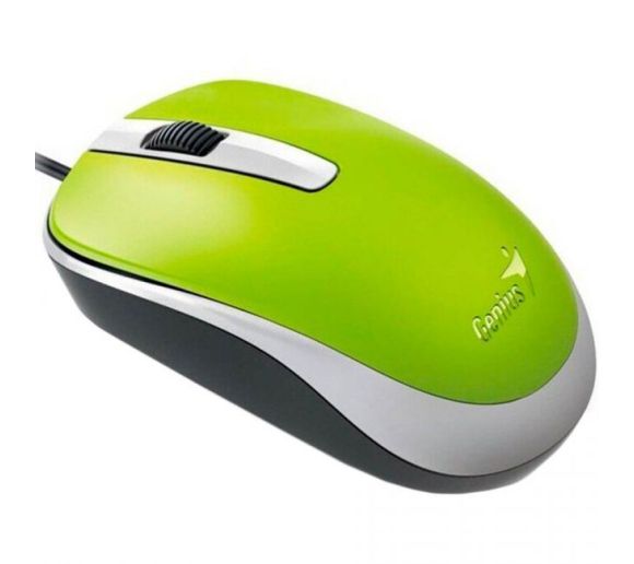 Genius - Genius Mouse DX-120 USB, GREEN_0