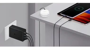 Samsung - Kućni punjač SAMSUNG 65W USBX2 + USB-C EP-T6530-NBE BEZ KABLA_1