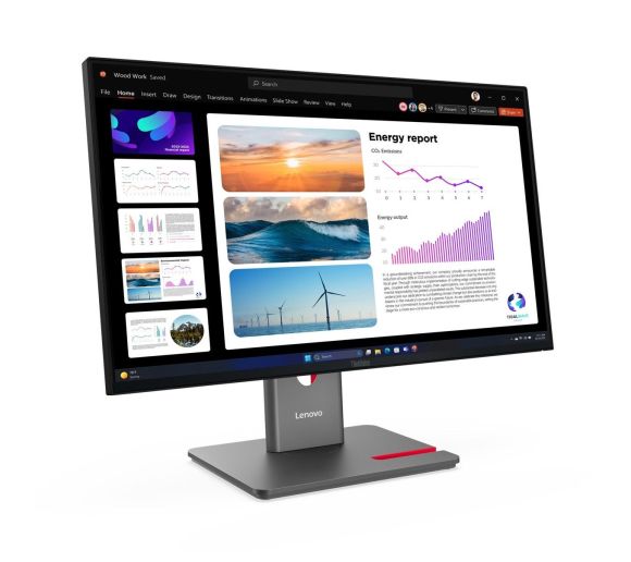 Lenovo - 23.8`` ThinkVision P24Q-40 QHD (2560x1440) IPS AG, 16:9, 1500:1, 300 cd/m2, 6ms (4ms extreme mode), 178° / 178°, Refresh 48Hz - 120Hz, 1x HDMI 2.1, 2x DP 1.4, USB hub, Daisy chaining, Tilt, Swivel, Pivot, Height Adjust, VESA 100x100, Natural Low Blue Ligh_0