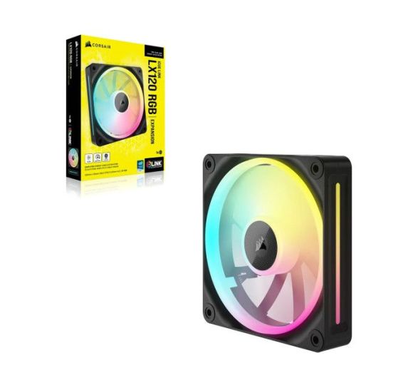 Corsair - Ventilator Corsair iCUE LINK LX120-R RGB 120mm PWM Reverse Fan, CO-9051049-WW_0