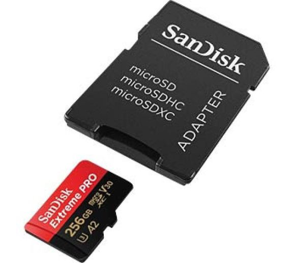 SanDisk - Micro SDXC SanDisk 256GB Extreme Pro, SDSQXCD-256G-GN6MA + adapter_1