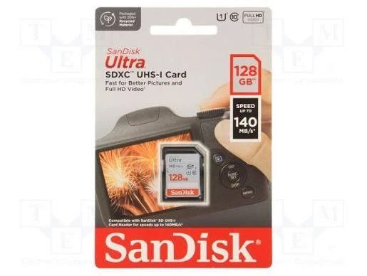 SanDisk - SDXC Ultra SanDisk 128GB Ultra, SDSDUNB-128G-GN6IN_0