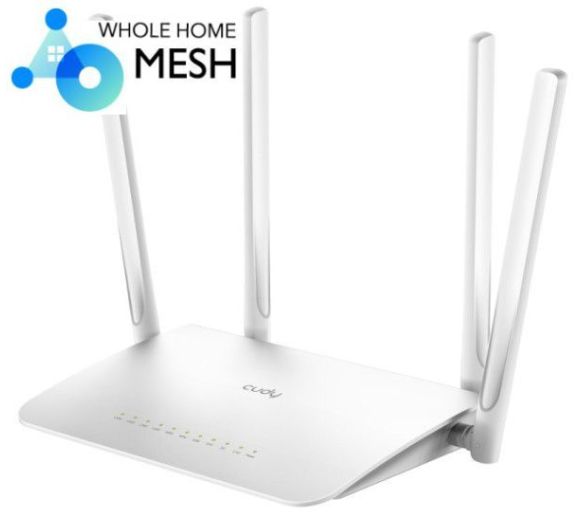 Cudy WR1300 AC1200 Gigabitni Ruter | Dual-Band | Mesh | 4x5dBi |_2