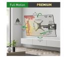 BARKAN - BM464L LCD TV zglobni zidni nosač od 13 do 90 inča za ravne i zakrivljene televizore _small_3