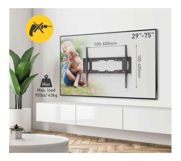 BARKAN - ND400.B LCD TV zidni nosač za gipsane zidove od 29 do 75 inča _1