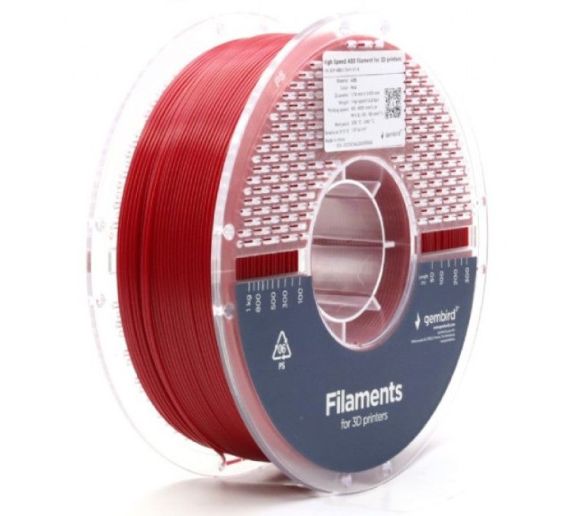 3DP-ABS1.75HY-01-R ABS filament velike brzine za 3D stampac 1.75mm, kotur 1KG RED_0