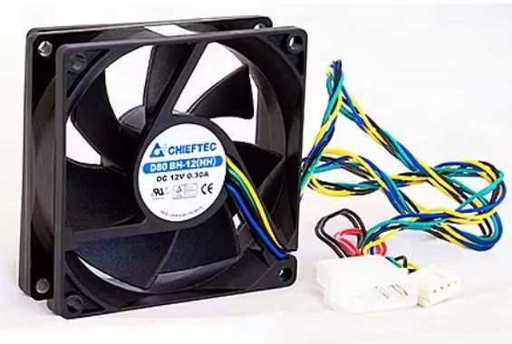 Chieftec - Ventilator 80mm Chieftec AF-0825PWM PWM Crni_0