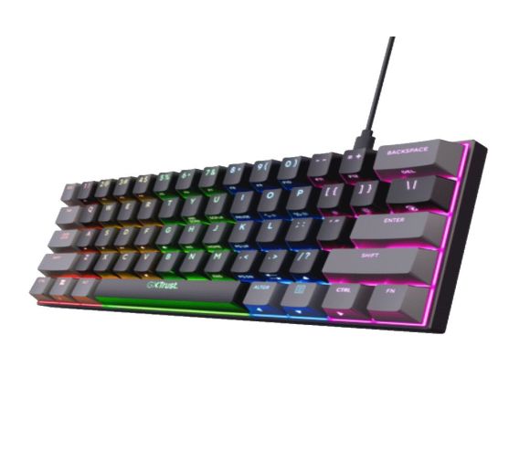 Trust - Tastatura TRUST GXT867 ACIRA 60% MINI/mehanicka/Gaming/ US/crna_0