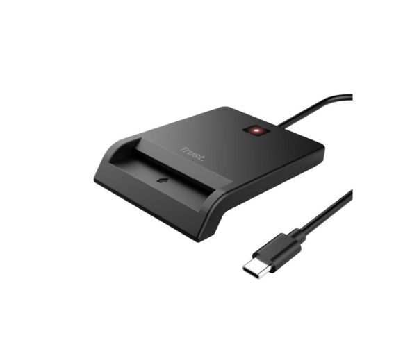 Trust - Citac kartica TRUST PRIMO USB-C DNI smart card reader/crna_1