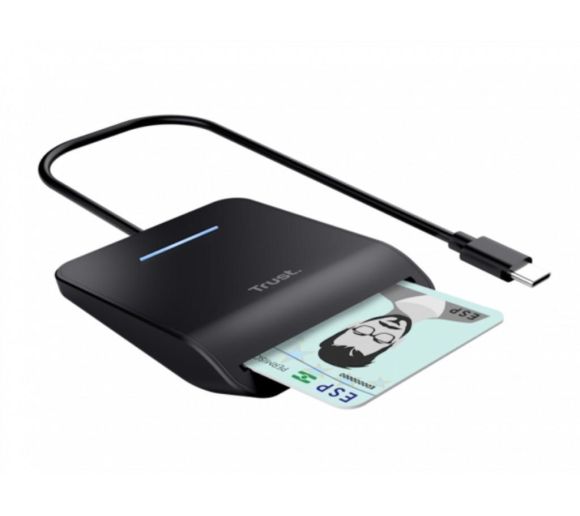 Trust - Citac kartica TRUST PRIMO USB-C DNI smart card reader/crna_2