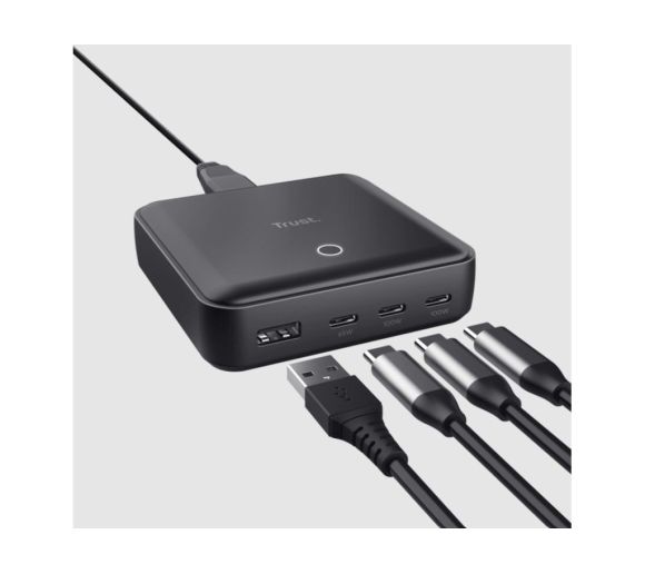 Trust - Punjac MAXO 100W 4-PORT DESKTOP CHARGER_1