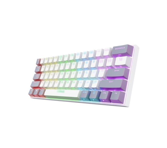 Trust - Tastatura TRUST GXT873 ACIRA 3 mode bežicna/mehanicka/US/bela_1