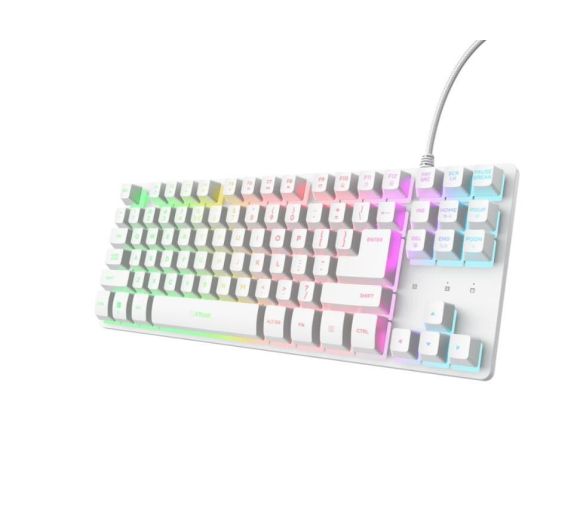 Trust - Tastatura TRUST GXT833 THADO žicna/RGB/SRB/gaming/bela_1