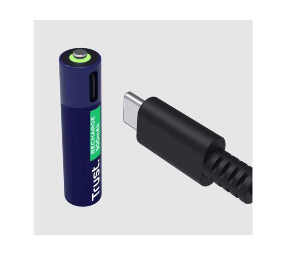 Trust - Punjive baterija TRUST USB-C  2P - AAA/2 kom/ crna_2