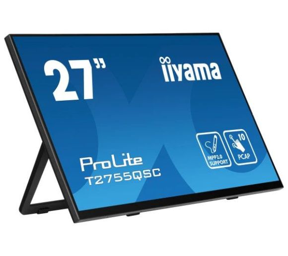 Monitor 27" Iiyama ProLite T2755QSC-B1 IPS 2560X1440/75Hz/5ms/HDMI/USB/touch_0
