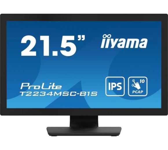 Monitor 22" Iiyama T2234MSC-B1S IPS 1920x1080/8ms/HDMI/VGA/DP/zvucnici_0