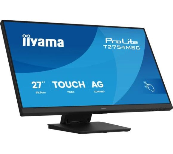 Monitor 27" Iiyama ProLite T2754MSC-B2 IPS 1920X1080/83Hz/4ms/HDMI/VGA/touch/zvu_0