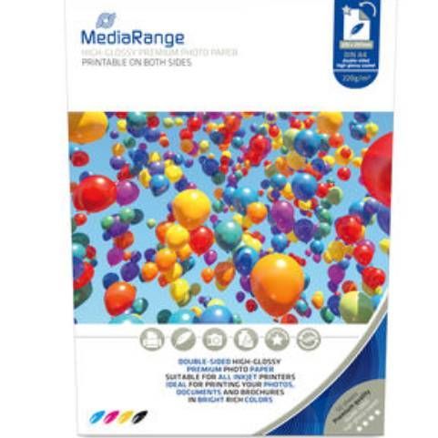 MediaRange - MEDIARANGE Germany Foto-Papir INKJET A4/220GR/Double Glossy_0
