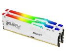 Kingston - DIMM DDR5 32GB (2x16GB kit) 6400MT/s KF564C32BWEAK2-32 FURY Beast White RGB EXPO _small_1