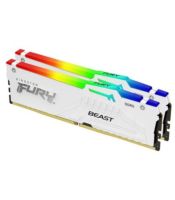 Kingston - DIMM DDR5 32GB (2x16GB kit) 6000MT/s KF560C36BWE2AK2-32 FURY Beast RGB White EXPO 