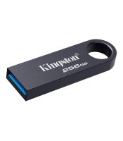 Kingston - 256GB USB Flash Drive, USB 3.2 Gen.1, DataTraveler SE9 G3, Read up to 220MB/s, Write up to 100MB/s, Dark Nickel