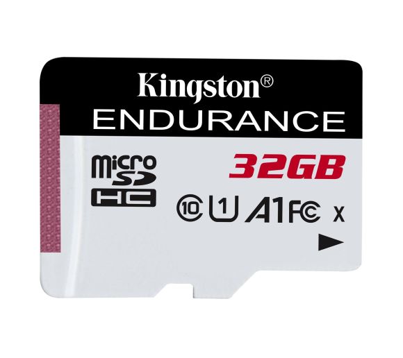 Kingston - MicroSDHC 32GB, High-Endurance, IPX7, -25-85 °C, Class 10 UHS-I U1 A1, Read up to 95MB/s, Write up to 30MB/s_0