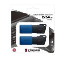 Kingston - 64GB USB Flash Drive, USB 3.2 Gen.1, DataTraveler Exodia M, 2-pack_small_0
