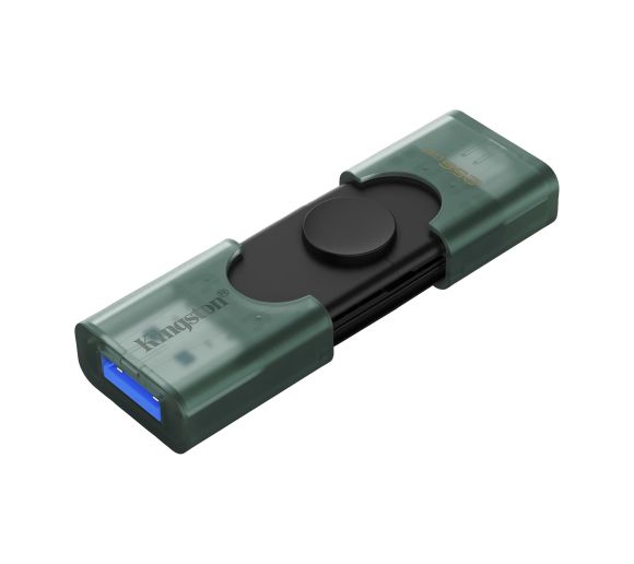 Kingston - 256GB USB Flash Drive, USB 3.2 Gen.1 Type-C & Type-A, DataTraveler Duo_0
