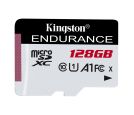 Kingston - MicroSDXC 128GB, High-Endurance, IPX7, -25-85 °C, Class 10 UHS-I U1 A1, Read up to 95MB/s, Write up to 45MB/s_small_0