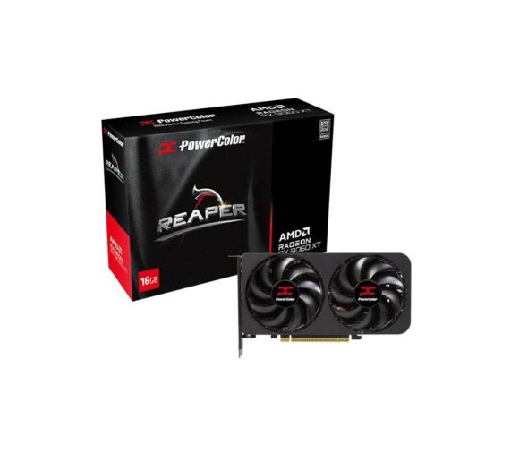 Graficka karta POWERCOLOR RX 9060 XT 16G-A Reaper AMD/16GB/GDDR6/128bit/crna_0